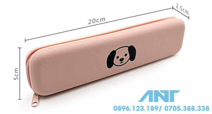 Hộp bút vải canvas Hop but 083 1