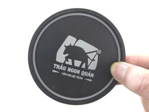 Đế lót ly silicon in dập chìm